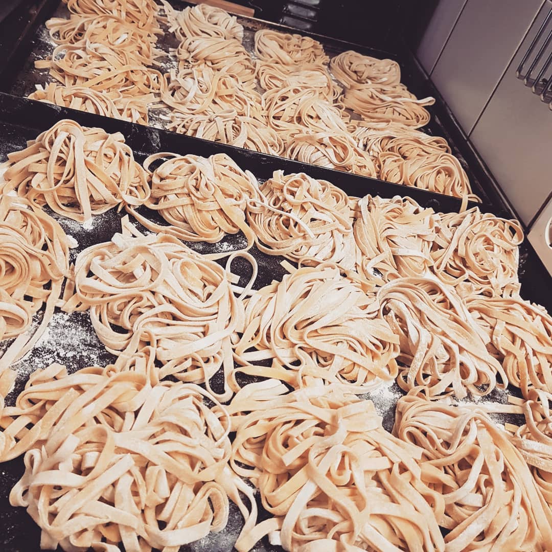 Rico bei der hausgemachten Pasta — täglich frisch